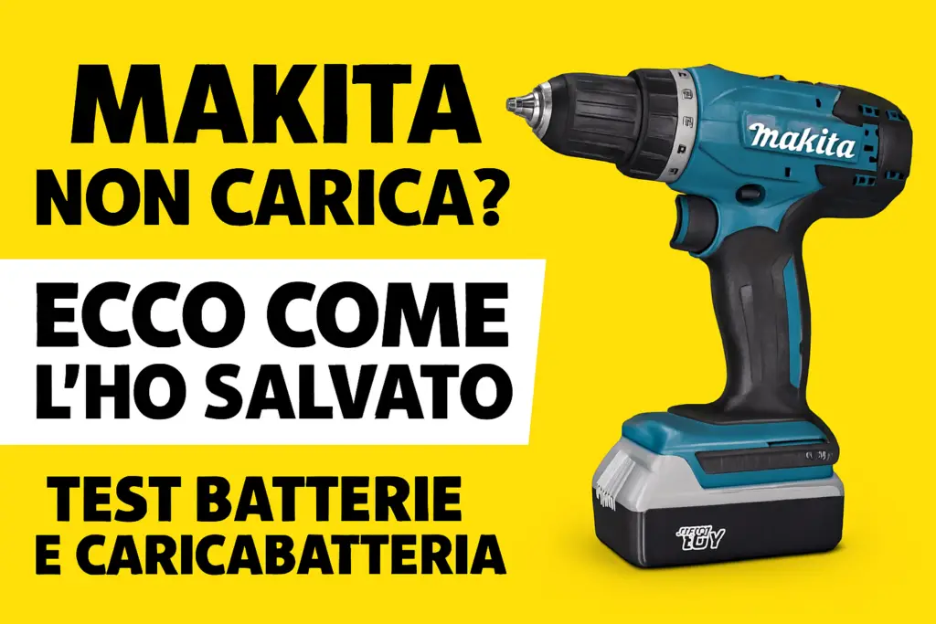 mikita riparare avvitatore trapano